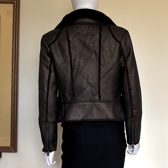 Marc New York Copper Brown Zip Front Motor Jacket. Size PXS. P/5/A1652 - Picture 7 of 7
